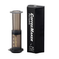 Custom Logo Portable Coffee Maker Espresso French Press Barista Tools Coffee Pot Air Press Drip Coffee Machine Filters Paper