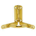 Wholesale Luxury Wooden Cigar Box Brass Plated Iron Quadrant Hinges for Small Cases and Boxes