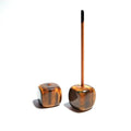 DIY Best Selling Product Stone Various Quartz Crystal Feng Shui Love Crystal Image Yellow Tiger Eye Incense Holder