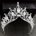 Korean Handmade Diamond Wedding Apparel Rhinestone Bridal Accessoires Pour Femme Sparkling Crystal Diadem Crowns for Queens