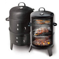 China Chinese Cast Iron German Commercial Russian Outdoor Indoor Barbecue Portable Charcoal Bbq Grills Smoker Manufacturers
