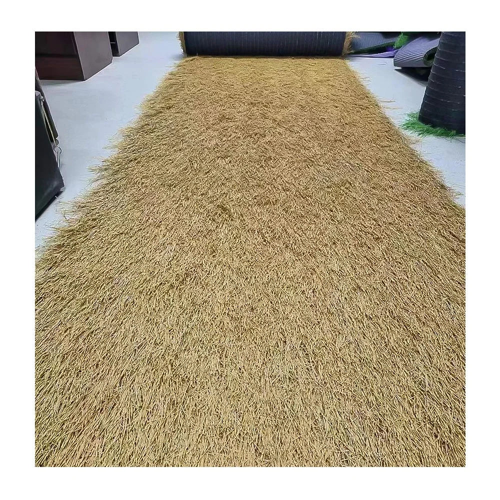 Fireproof Artificial Synthetic Grass Thatch Roof Replace of Natural Thatch