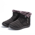 Bairuilun Hot Selling Snow Boots Waterproof Anti Slip Warm and Plush Lining Casual Ankle Winter Boots for Women