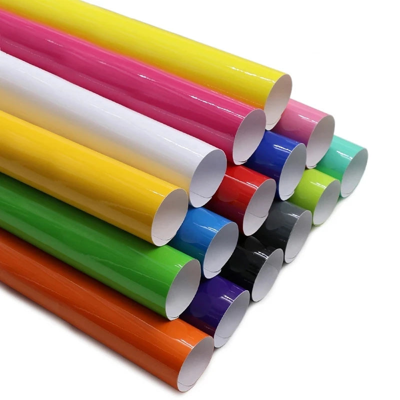 High Quality Self-Adhesive PVC Vinyl Roll Water Transfer Color Plotter Cutting Film Color Cutting Vinyl