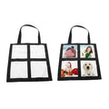 Funny Design Printable 4 Panel Shopping Bag Sublimation Blank Panel Shopping Bag