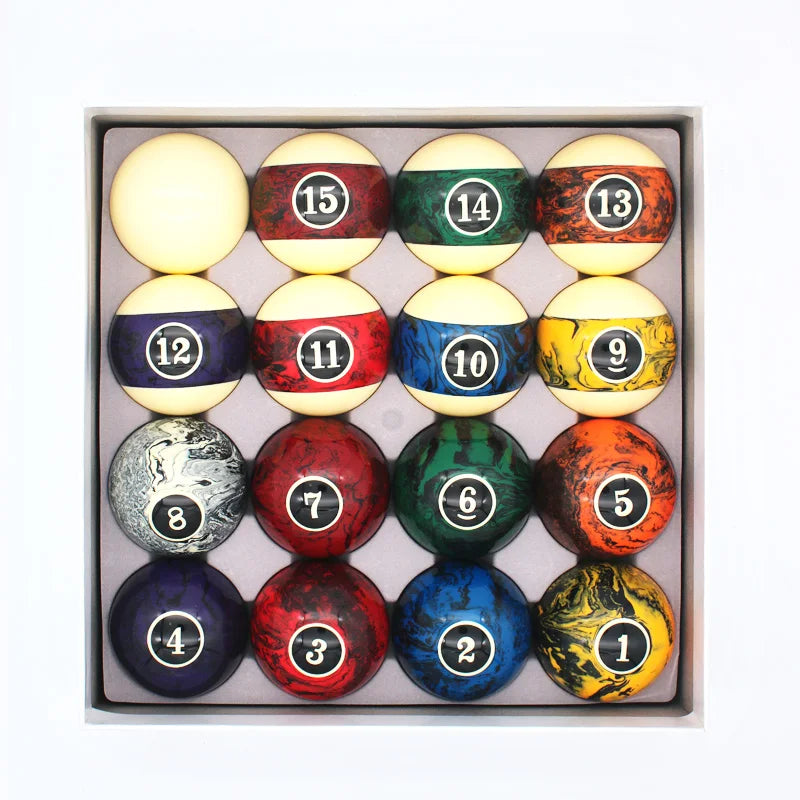 Factory Price Dream Beauty 57.2mm American Billiard Pool Ball 16pcs/box for Sale