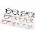 Fashion Anti Blue Light Glasses Round Computer Glasses Custom Logo Blue Light Blocking Glasses