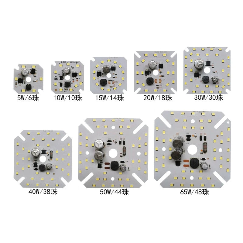 220V High Voltage LED Light Board Factory Direct Sales DOB Light Source Linear Driver-free Module