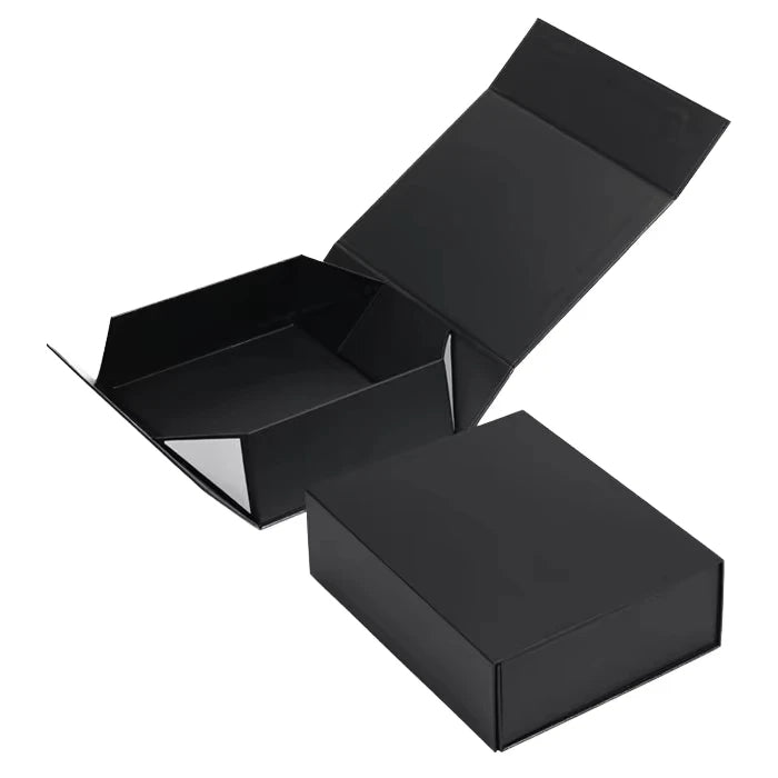 Custom Foldable Magnet Cardboard Gift Paper Flat Folding Packaging Collapsible Box