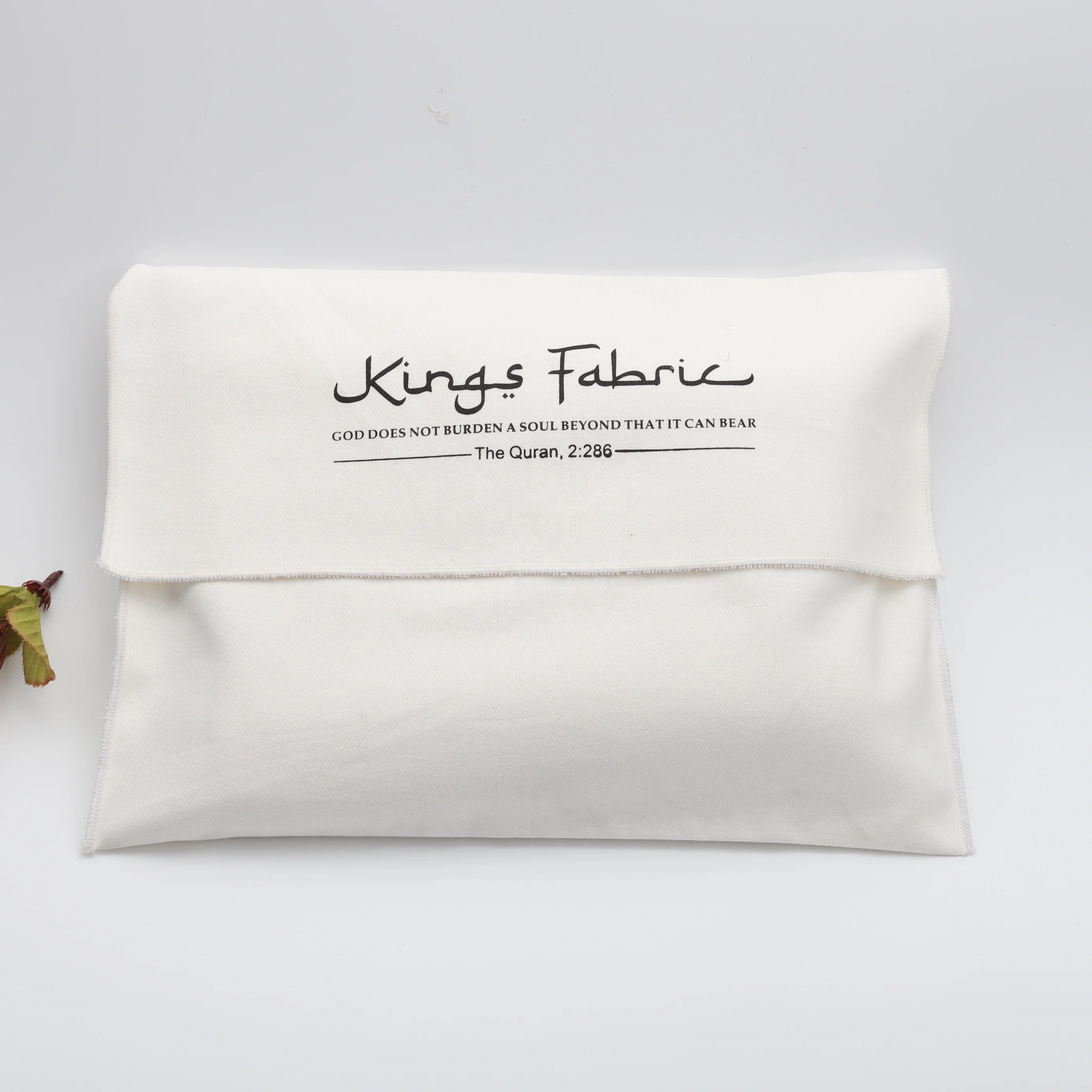 Custom Soft Cotton Envelope Gift Packaging Bags Clothing
