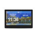 New Arrival Digital Dementia Clock with WiFi & 10.1'' LCD Display Weather Station Plastic Frame Plays MP4 & AVI Videos MP3 Audio