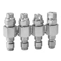 BYCO Stainless Steel Pressure Washing Nozzles4 Way Tip Holder