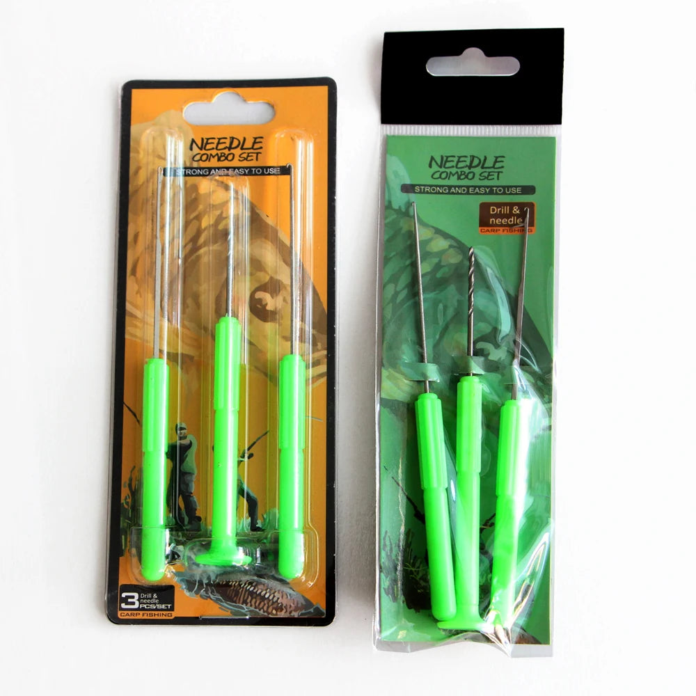 Selco Baiting Needle Set Carp Fishing Bait Tool Needle Kit