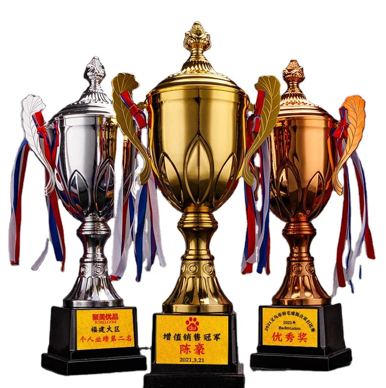 2026 World Popular Medal and Award Soccer Souvenirs Sports Football Metal Trophy Cup