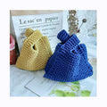 Wholesale Price All-match Niche Portable Large-capacity Durable Handmade Cloth Line Wrist Bag