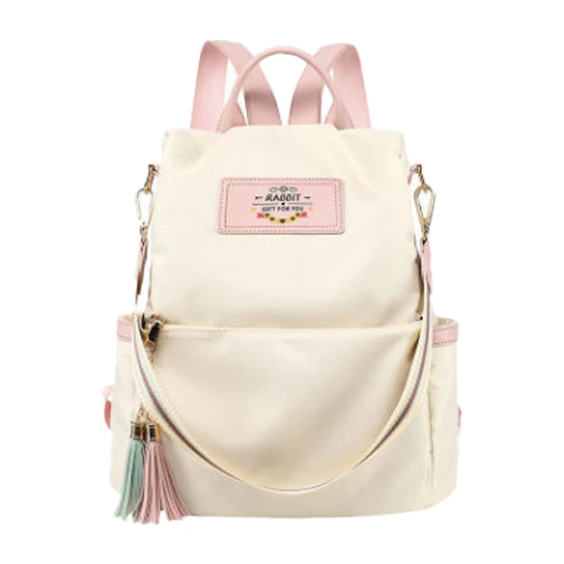 Oxford Cloth Backpack Female Ins Super Fire Small Backpack Female Student Large Capacity Travel Schoolbag