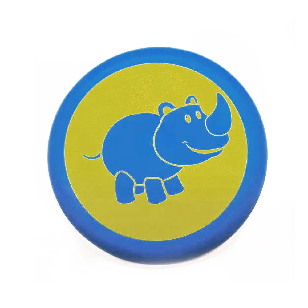 OEM Logo Foldable Portable Flying Disc Set for Kids Rubber Dog & Plastic Boomerang Foam Material for Outdoor Flying & Toss Games