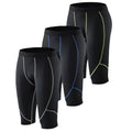 Men Basketball Sports Stretch Gym Fitness Shorts Quick Dry Breathable Running Compression Shorts