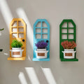 Tailai Wall Mounted Decorative Flower Shelves