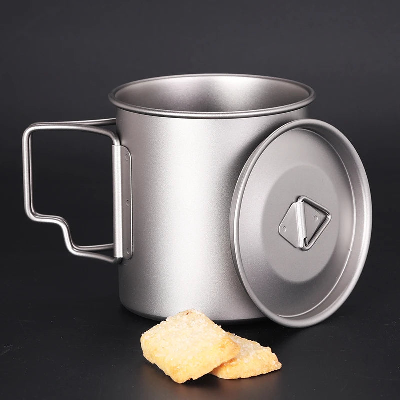 Camp Mug Coffee Mug with a Lid 420ml/14.8oz  Ultra Lightweight Sturdy Outdoor Gear Camping Equipment camping accessories