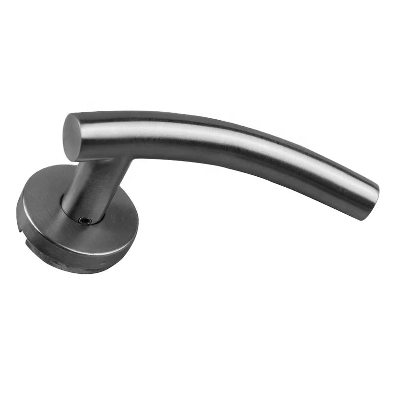 Interior Exterior Door Tubular Lever Handle Stainless Steel 304 Fireproof Anti-rust Push Pull Gate Handle
