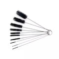 RIDERACE 10Pcs/lot Cycling Brushes Cleaner Multifunctional Bicycle Cleaning Nylon Bristles Stainless Steel Chain Cleaning Brush