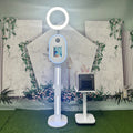Portable Oval Led Light Selfie iPad Dslr Photo Booth Machine