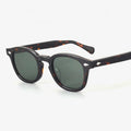 Green Lens Acetate Man Tortoise Round Sunglasses Ladies Luxury Sunglasses Woman Vintage Sun Glasses Gafas De Sol En Tendencia