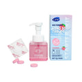 Effervescent Tablets Set with 250ml Bottle Organic Tablet Soap Savon Hand Wash Liquid Foaming Effervescent Hands Soap Tablet MegaBDM