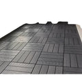 Antiseptic Wood Plastic Composite Outdoor Wpc Modern Engineered Wood Decking 3D Interlock DIY Deck Flooring Tiles
