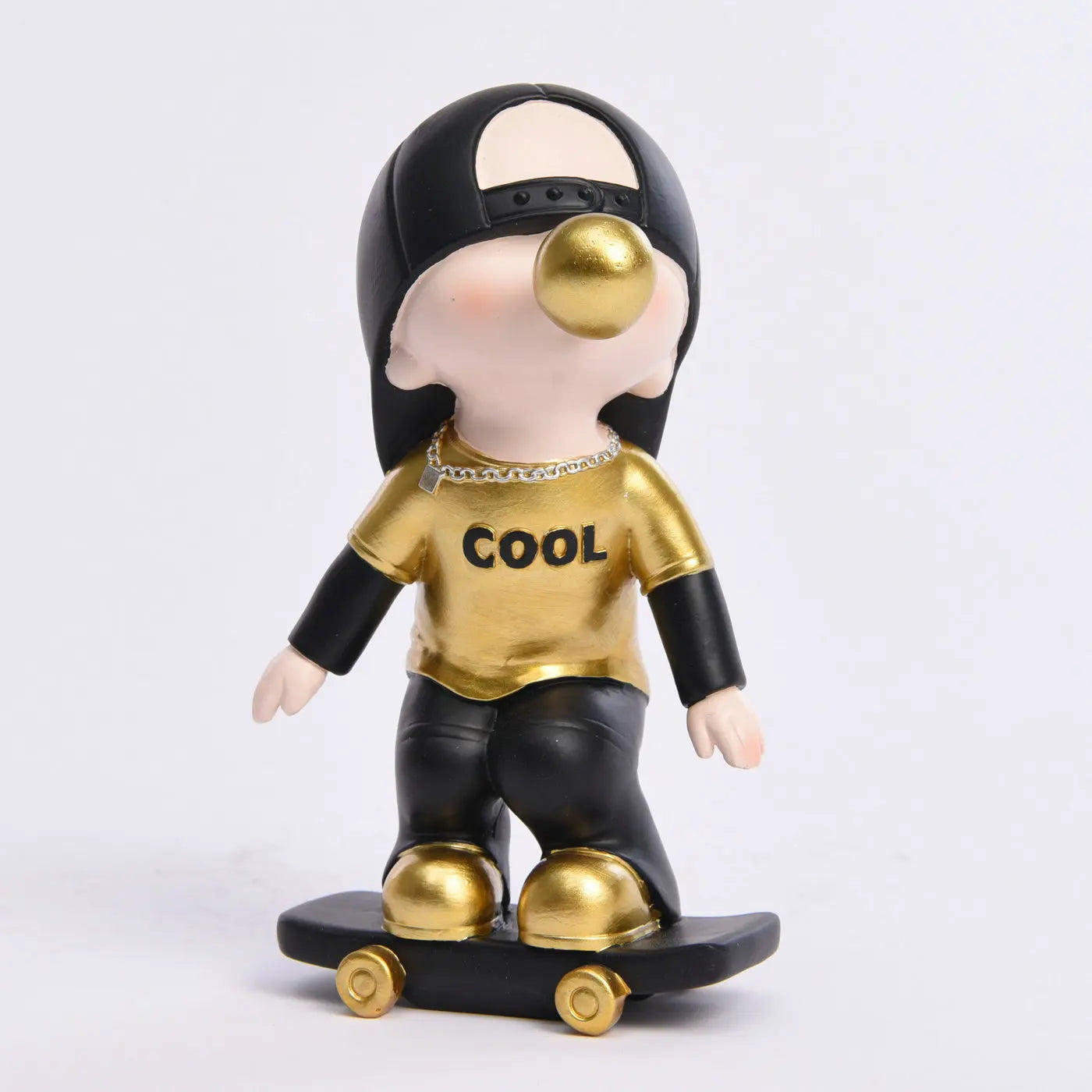 Kakizzy Room Boy Birthday Party Decorations Gold Tops Skateboards Table Interior Home Decoration