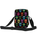 Best Price Wholesale for Custom Men's Vintage Style Summer Shoulder Bag Skull Design Printing Waterproof Trendy Zipper Accessory