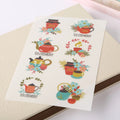 New Design Rub on Sticker Journaling Scrapbooking Waterproof Die Cut Rub on Transfer Stickers for Decoration