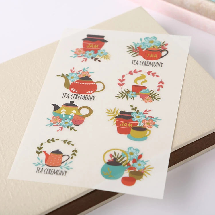 New Design Rub on Sticker Journaling Scrapbooking Waterproof Die Cut Rub on Transfer Stickers for Decoration