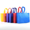 Qetesh Wholesale Promotional Shopping Bags Customization Advertising Colored Non Woven Tote Bag for Daily Life