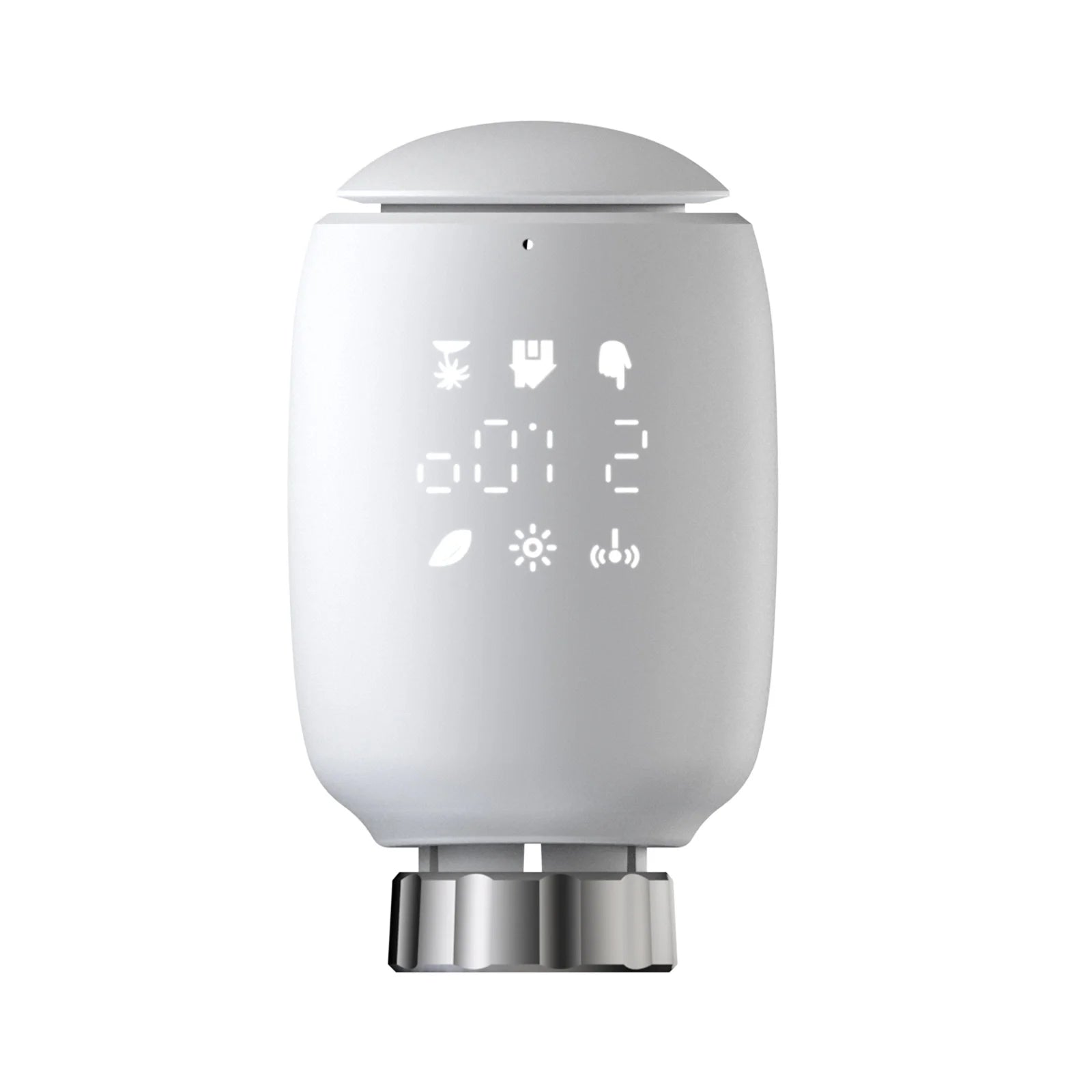 1.5V Zigbee Thermostat Radiator Valve LED Display Battery Powered Thermostat Radiator Valve Actuator