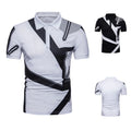2025 New Arrival Comfortable Heavyweight Basic for Polo Shirt for Men Designer Summer Essential Solid Dark Pattern High 6XL
