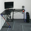 Cheap Wholesale Height Adjustable Gaming Light Desk Ergonomic Gaming Table