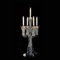 Wedding Centerpiece Transparent Acrylic Crystal Candlestick Acrylic Candle Holder Candelabra Wholesale