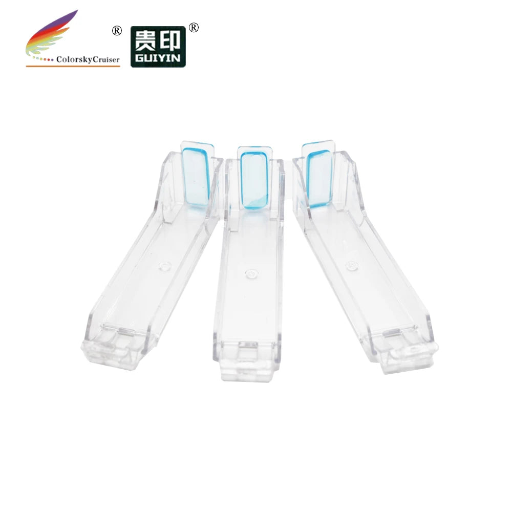 (C37) Transparent Acrylic BluePad All-round Cartridge Protective Clip for HP 45 15 51645 TIJ 2.5 TIJ2.5 2588 2588M 12.7mm 150pcs