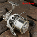 [Germany Stock] Rooblinos NGK Left Hand Aluminum Spinning Fishing Reel 4.8:1 Gear Ratio 8000-14000 Series Two-Speed System
