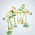 DIY Wholesale Best Carving Heart Facial Selling Tools Set Xiuyan Jade  Roller for Face