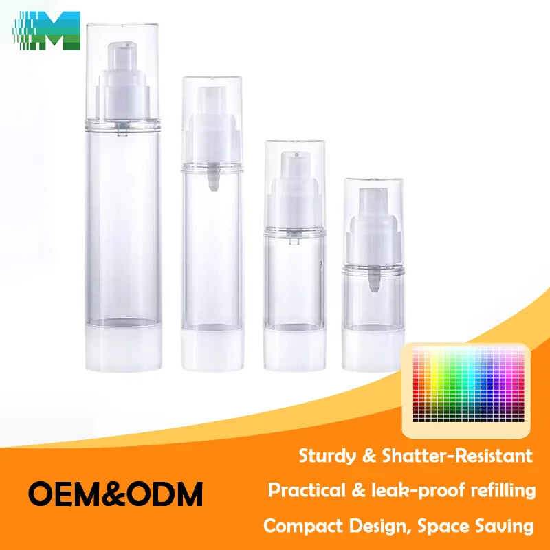 Best Price Eco-Friendly Skincare Bottle Transparent Bottiglia Di Plastic Leakproof Containers Reusable Containers Plastic Bottle