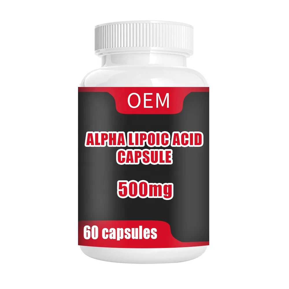 Faitury OEM Dietary Supplement R Alpha Lipoic Acid Cas 1077-28-7 Bulk Alpha Lipoic Acid Capsules