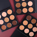 Wholesale 9 Color Cream High Pigment Full Coverage Body Private Label Concealer Palette