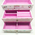 Christmas Gift Music Box Dancing Ballet Multi-drawer Box Jewelry Paper Box
