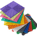 Rigid Modular Colorful Interlocking Garage Floor Tiles Industrial Plastic Garage Flooring Mats for Car Detailing Shop Workshop