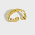 FUAMAY 925 Silver Earrings Ear Cuff Earrings 18K Gold Plated Clip on Earrings