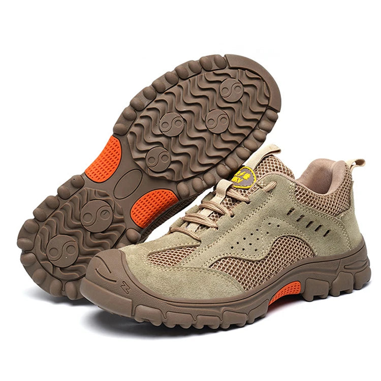 Heavy Duty Sports Style Safety Work Shoes for Welding for Factory Use for All Seasons-Winter Summer Autumn