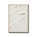 Modern Home Minimalist Balance Canvas Painting Thick Texture Oil Paintings 100% Hand-painted White 3d Abstract Wall Art Decor